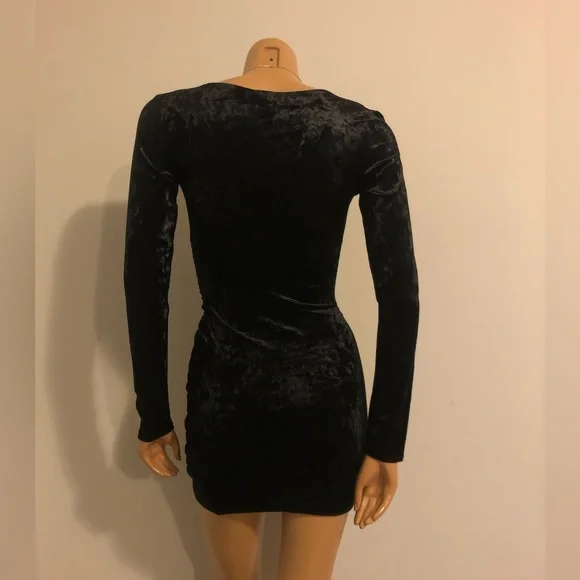 Velvet Mini Dress - Picture 3 of 3